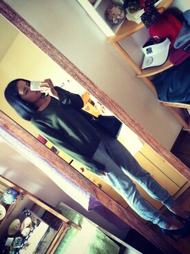 「スエット」｜AKARIさん（レディース・152cm）の秋コーディネート