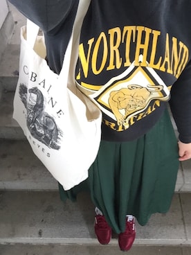 「G-SHOCK」｜ななねぇさん（レディース・163cm）の秋コーディネート