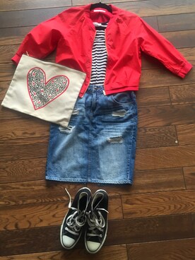 ななねぇさん(レディース・163cm)の春コーディネート