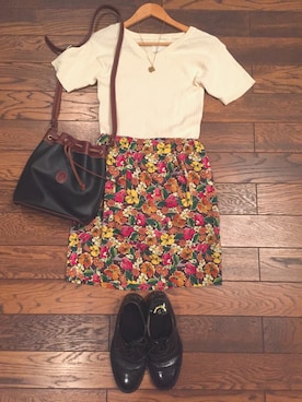 ななねぇさん(レディース・163cm)の春コーディネート