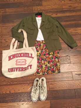 ななねぇさん(レディース・163cm)の春コーディネート