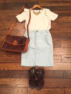 ななねぇさん（レディース・163cm）の夏コーディネート