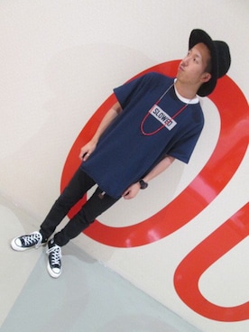 「wegotee」｜黒野 弘亮さん（メンズ・170cm）の夏コーディネート