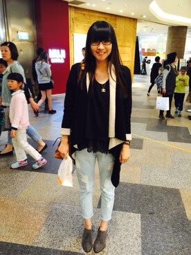 「Meli Melo（メリメロ）のアイテム」を使った、liebennyさん（レディース・168cm）の春コーディネート