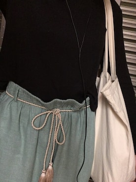 「アイテム（財布/小物）」を使った、k r m さん（レディース・168cm・10代）の夏コーディネート