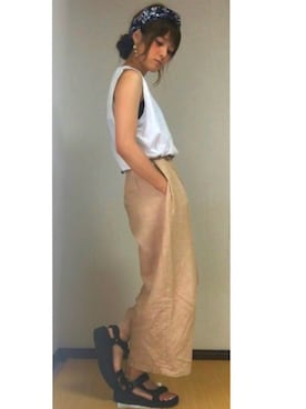 「オシャ神」｜yunさん（レディース・153cm）の夏コーディネート