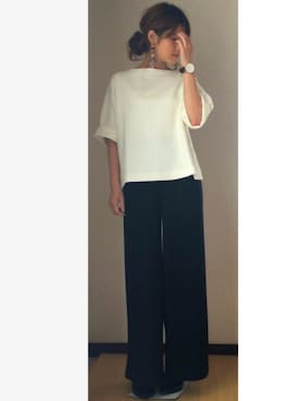 「UNIQLO（ユニクロ）のアイテム（その他）」を使った、yunさん（レディース・153cm）の夏コーディネート