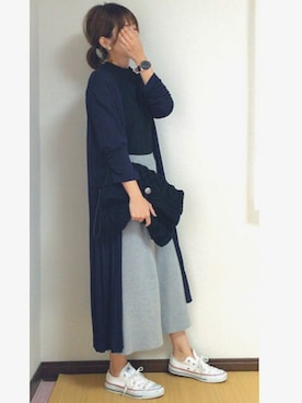 yunさん（レディース・153cm）の秋コーディネート