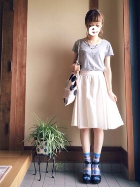 eさん（レディース・160cm）の夏コーディネート