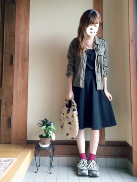 eさん(レディース・160cm)の秋コーディネート