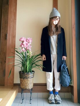 eさん（レディース・160cm）の冬コーディネート