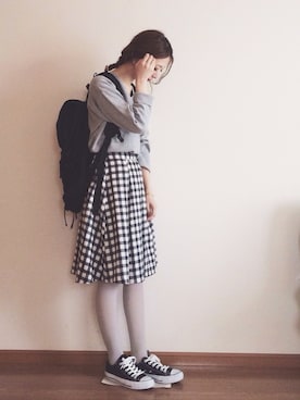 eさん（レディース・160cm）の春コーディネート