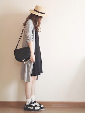 eさん（レディース・160cm）の夏コーディネート