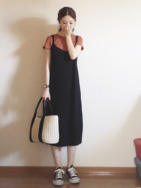 eさん（レディース・160cm）の夏コーディネート