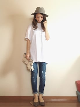 eさん（レディース・160cm）の秋コーディネート