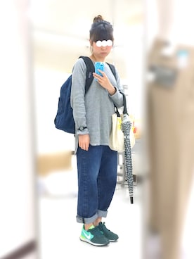 やぷさん（レディース・155cm）の春コーディネート