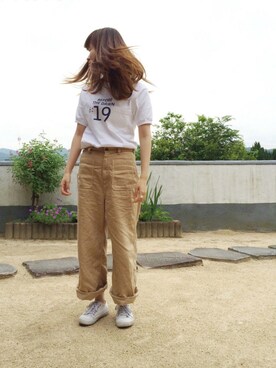 やぷさん（レディース・155cm）の夏コーディネート