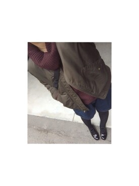 「GRL（グレイル）のアイテム（ピアス（両耳用））」を使った、mitonさん（レディース・150cm）の秋コーディネート