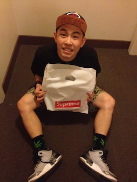 「OBEY」｜「アイテム（ソックス/靴下）」を使った、sungwookchoさん（メンズ・173cm）の秋コーディネート