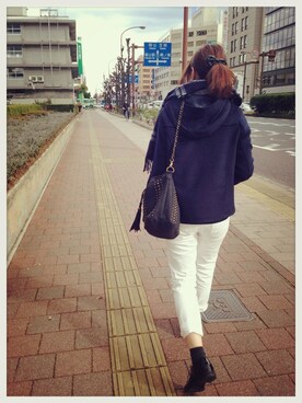 みーちゃんさん(レディース・166cm)の冬コーディネート