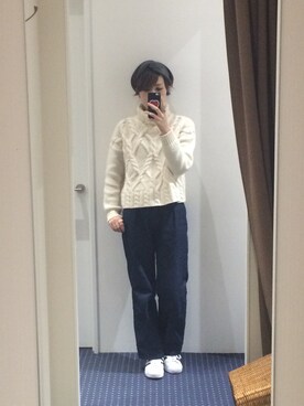 sayakaさん（レディース・158cm）の冬コーディネート