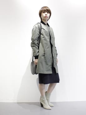 「made in HEAVEN（メイドインヘブン）のアイテム（ジャケット/アウター）」を使った、sayakaさん（レディース・158cm）の秋コーディネート