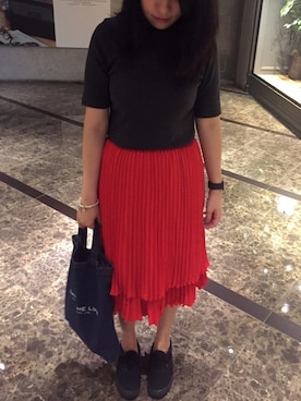 Nienieさん（レディース・165cm）の秋コーディネート