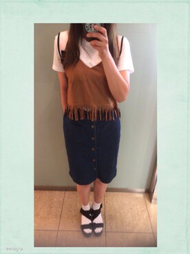 mi✧さん（レディース・164cm）の夏コーディネート