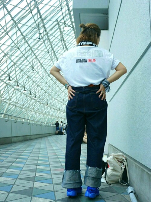 てぃーな Retro Girlのデニムパンツを使ったコーディネート Wear