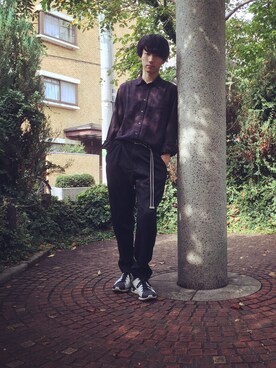 Hayato Sakamotoさん（メンズ・177cm）の秋コーディネート