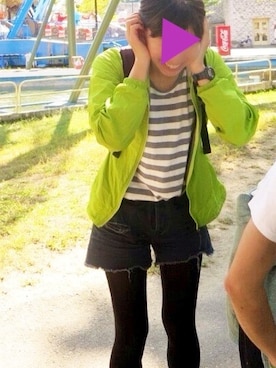 「G-SHOCK（ジーショック）のG-SHOCK mini GMN-691-1AJF（アナログ腕時計、ブラック系）」を使った、fuさん（レディース・163cm）の秋コーディネート