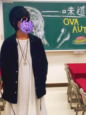 「学校」｜「アイテム（その他）」を使った、中嶋優輝さん（メンズ・171cm）の秋コーディネート