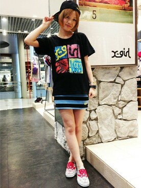 みい はるかさん(レディース・163cm)の夏コーディネート