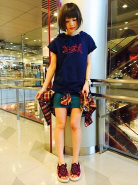 みい はるかさん（レディース・163cm）の春コーディネート