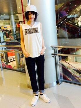 みい はるかさん（レディース・162cm）の春コーディネート