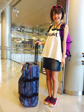 みい はるかさん（レディース・162cm）の夏コーディネート