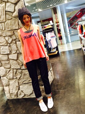 みい はるかさん(レディース・162cm)の夏コーディネート