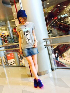 みい はるかさん(レディース・162cm)の夏コーディネート