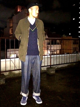 2Rei8さん（メンズ・177cm）の秋コーディネート