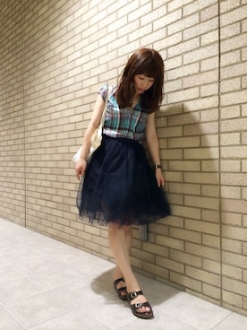 pixyon*さん（レディース・151cm）の夏コーディネート