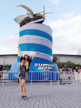 pixyon*さん（レディース・152cm）の夏コーディネート