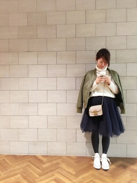 pixyon*さん（レディース・152cm）の冬コーディネート