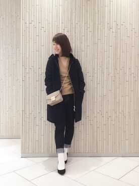 pixyon*さん（レディース・152cm）の冬コーディネート