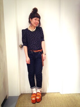 つなしまあゆみさん（レディース・153cm）の春コーディネート