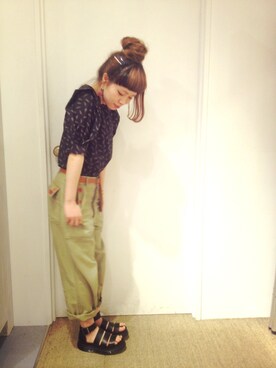 つなしまあゆみさん（レディース・153cm）の春コーディネート