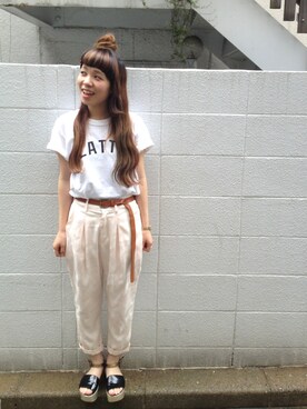 つなしまあゆみさん(レディース・153cm)の夏コーディネート