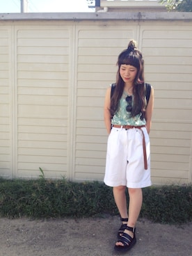 つなしまあゆみさん（レディース・153cm）の夏コーディネート