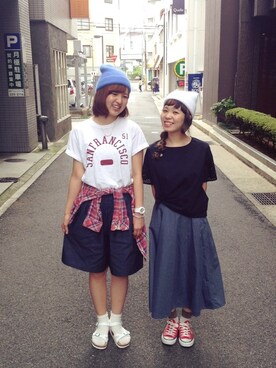 つなしまあゆみさん（レディース・153cm）の夏コーディネート