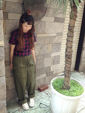 つなしまあゆみさん（レディース・153cm）の夏コーディネート