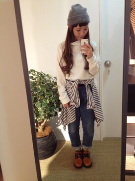 つなしまあゆみさん(レディース・153cm)の秋コーディネート